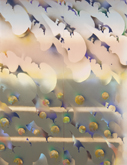 ＜参考図版＞　加納光於　《ルゥーパ、降り注ぐものの》Ⅲ　2013　油彩、カンヴァス　145.5×112cm