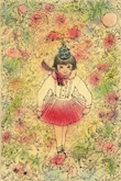 安井寿磨子 YASUI Sumaco 「おいしい日」 エッチング、アクアチント、手彩色（パステル）　17.5×11.8cm