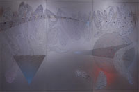 池田龍雄　IKEDA Tatsuo
「BRAHMAN 第9章　褶曲 C」 1986-87